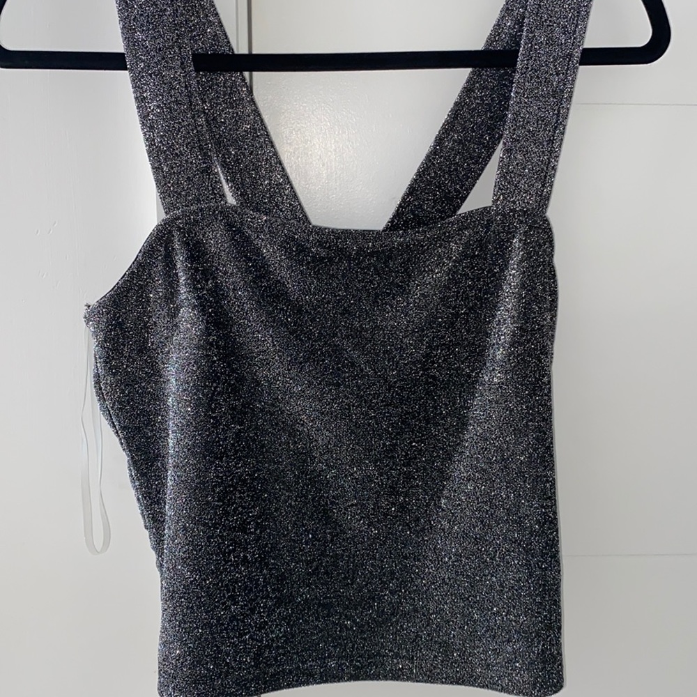 Sparkly Row A Tank Top